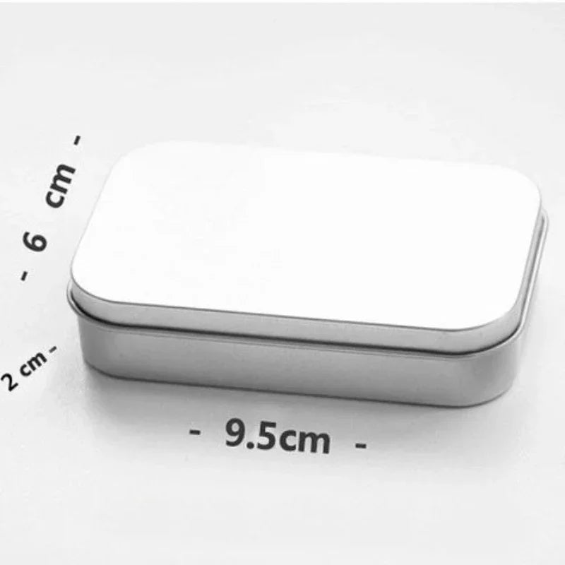 Mini Iron Box Storage Box Small Metal Jewelry Key Coin Metal Box Wedding Candy Storage Can Tobacco Small Iron Box