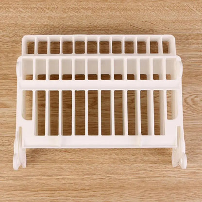 Creative Dish Plate Drain Rack Kitchen Tableware Drying Storage Tray Holder Multifunctional Cup Dish Storage Rack Home Appliance
